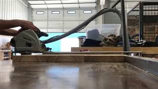 Custom Wood Cutting Table - Time Lapse