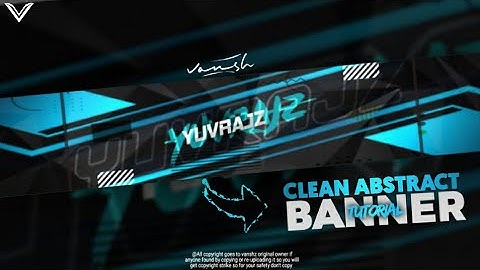 TUTORIAL : How to make abstract type banner in android | VANSHZ