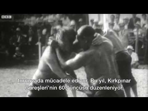 Yıl 1965: BBC yağlı güreşleri Kırkpınar'da araştırdı