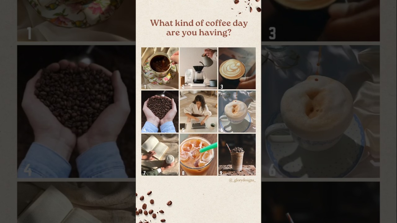 What's your Coffee Day look like ? ☕❤️  #trending #coffee #coffeelover