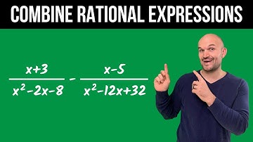 3 Hard Rational Expressions to Add or Subtract