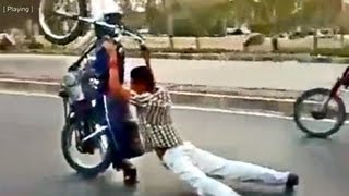 Best bike stunts ever (worlds stunt) share this video on facebook and
twitter. so everyone can see this. these are from indian roads. top
10...