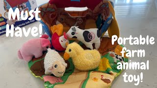 hahaland Barn with Stuffed Farm Animals Overview | Is it worth it? #ad #amazoninfluencer