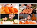 SALMON SUSHI ASMR COMPILATION/ Salmon Nigiri Mukbang Compilation/ BaMi Food