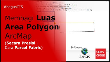 ArcGIS | Membagi Luas Area Polygon di ArcMap ( Parcel Fabric )
