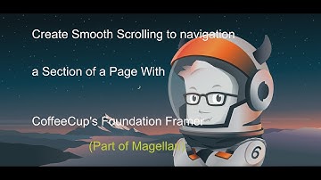 Smooth Scrolling to a Section of a Page With CoffeeCup