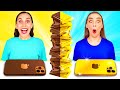 Desafío De Comida Real vs. De Comida Chocolate #3 por DaRaDa Challenge
