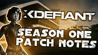 SEASON ONE PATCH NOTES FOR XDEFIANT ARE AWESOME