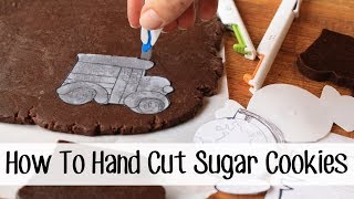How to Hand Cut Custom Sugar Cookie Shapes