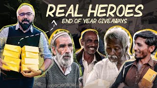 Real Heroes | End of Year Giveaways | Junaid Akram