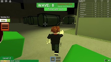 Roblox Zombie Attack Gameplay Walkthrough PC iPad Game No Commentary