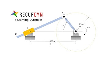 [RecurDyn e-Learning] Dynamics - Dynamics of Rigid Bodies 8