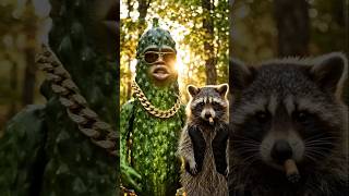 Photorealistic cinematic portrait of a giant anthropomorphic cucumber with a humar#viral #youtube