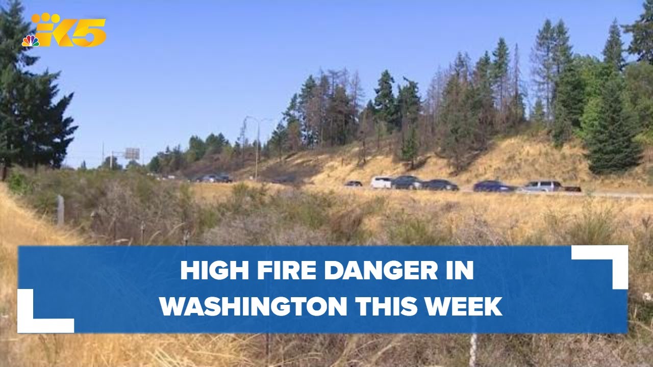 High temperatures, low humidity create fire danger around western ...