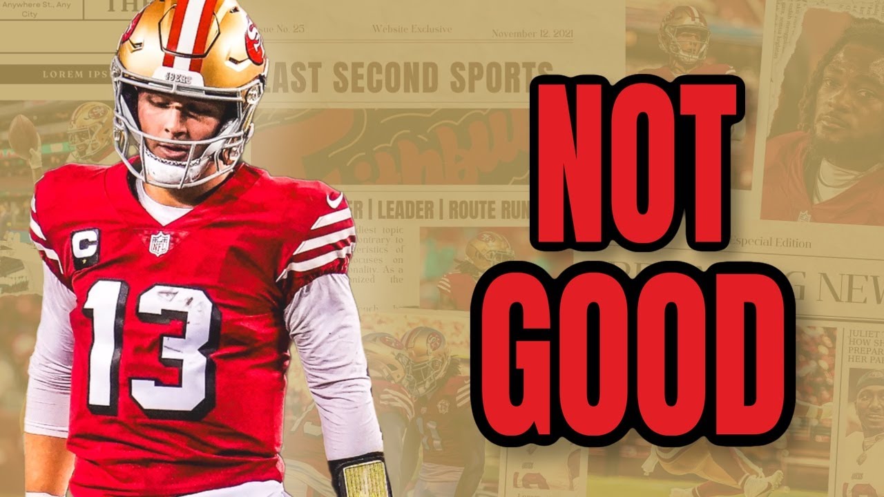 Purdy Bad 49ers Brock Purdy: Bad Game, Strong Season - YouTube