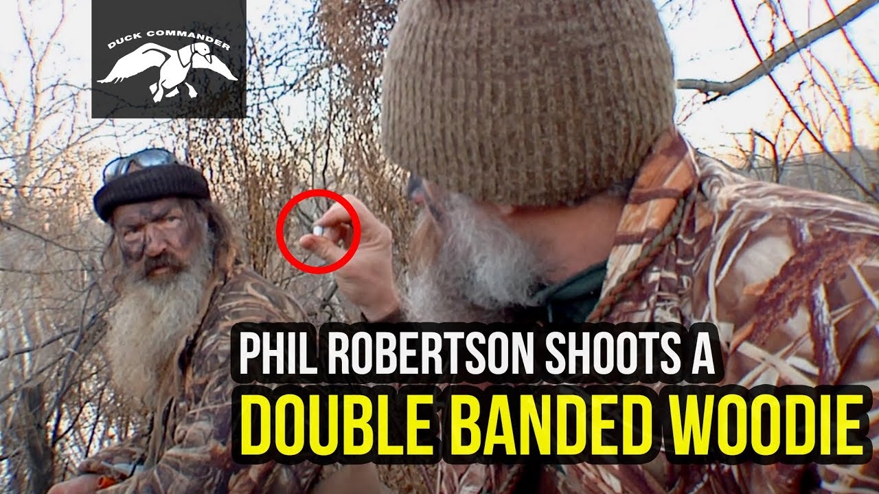 Phil Robertson Shoots a DOUBLE Banded 