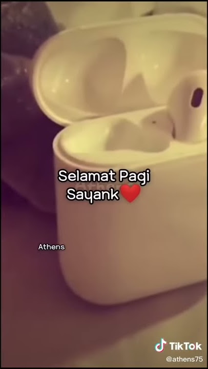 selamat pagi sayang