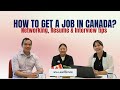 Job hunting in Canada -- from our experience!