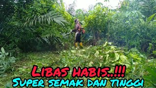 Mesin rumput, renyah libas habis, super semak dan tinggi