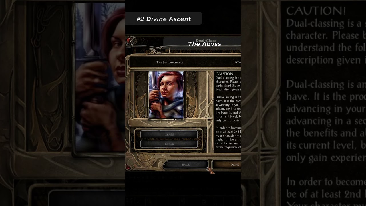 BG2:EE | Top 3 Moments for DUAL CLASS ⚔️  #baldursgate  #crpg #tacticalrpg