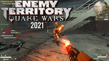 Enemy Territory Quake Wars Multiplayer In 2021 | 4K