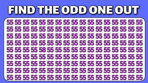 Find the Odd Number LIVE! 🔴 Only 1% Can Spot It in Time 🧠