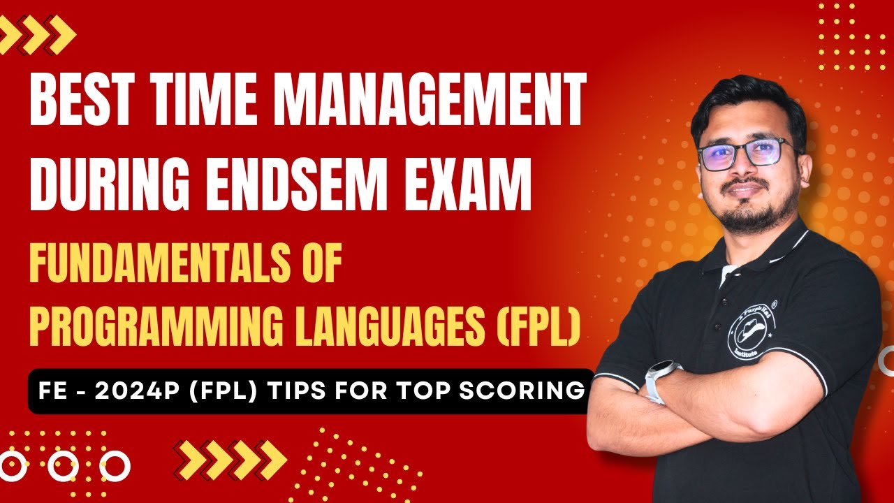 Эффективное управление временем во время итогового экзамена | Основы языков программирования (FPL...