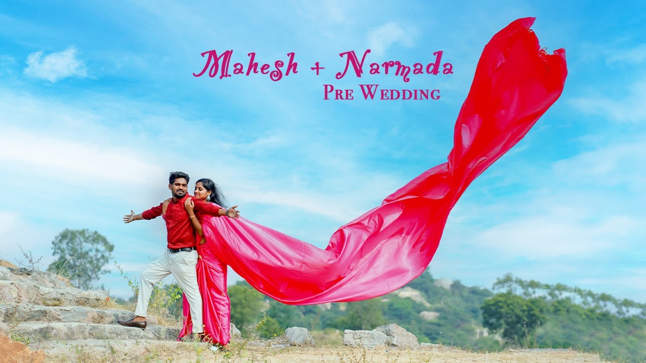 Mahesh + Narmada // Best Pre Wedding Outdoor shoot 2024 //   