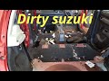 Cleaning a really dirty car - suzuki swift