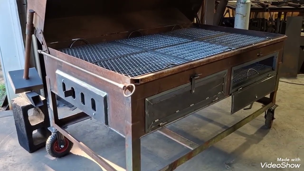Pig bbq smoker rebuild