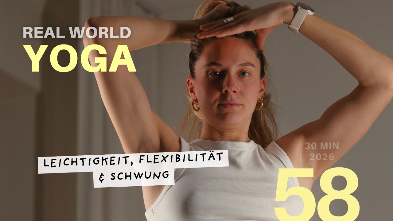 30 Min. Morning Yoga Flow | Leichtigkeit, Flexibilität & Schwung | Original Studio Cut
