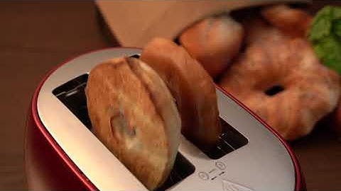 REDMOND 2-Slice Stainless Steel Toaster with 50s Retro Aesthetic