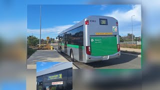 [Kinda Replacement?] Transperth Bus Route No. 38 (TP2383) Perth Busport to Cloverdale (Plane Lane)