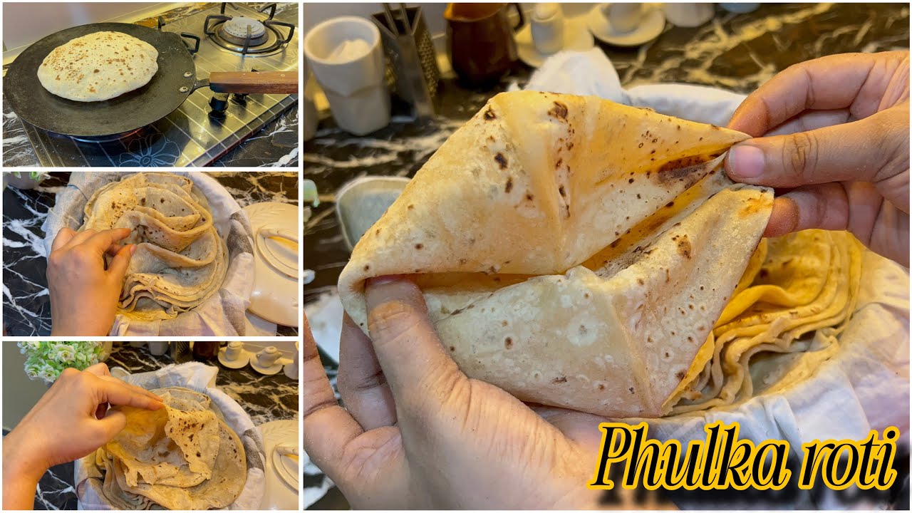Phulka roti recipe | seday tawe ki roti 🫓 | by recipe with Tayyaba 