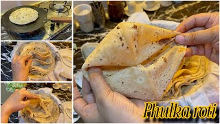 Phulka roti recipe | seday tawe ki roti 🫓 | by recipe with Tayyaba  screenshot 4