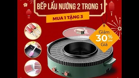 Bếp lẩu nướng 2 trong 1 Nineshield