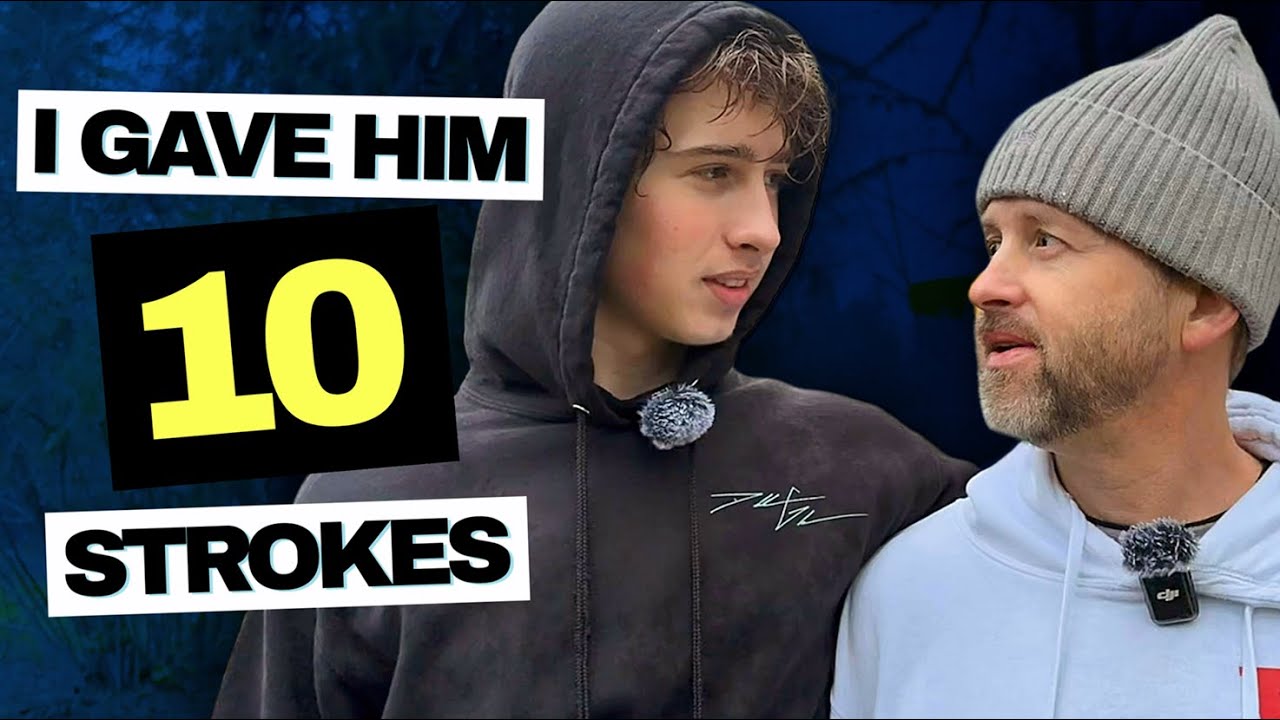 My Dad challenged me at Milo McIver Disc Golf Course