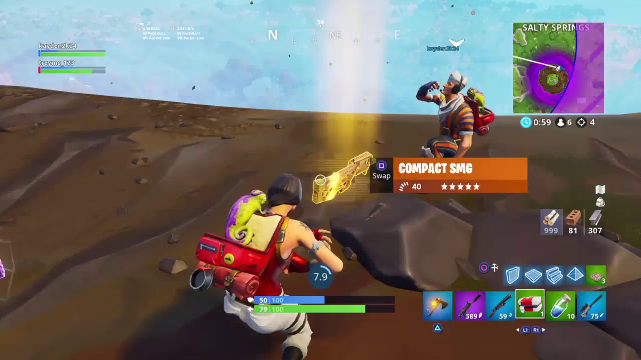 Fortnite/Quick builder console