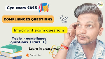 CPC exam ll Important Compliance questions ll Part -1 #aapc #cpc #icd #cpt #medicalcoding #cpcexam