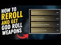 How To Reroll Weapons In The First Descendant - Get GOD ROLLS Easily