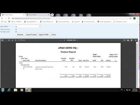 Webmax Tutorial - [PRODUCT REPORT]
