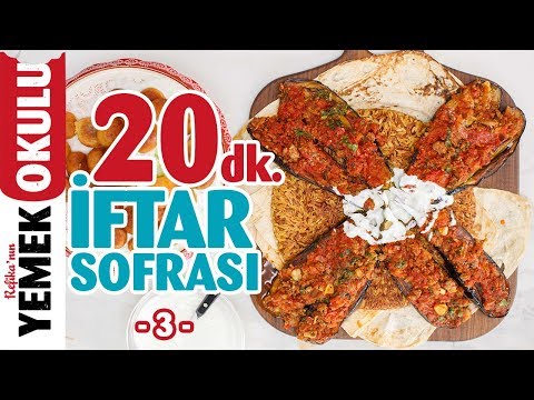 20 Dakikada Çok Lezzetli ve Pratik Akşam Yemeği Menüsü | Harika Kemalpaşa ve Karnıyarık Tarifi!