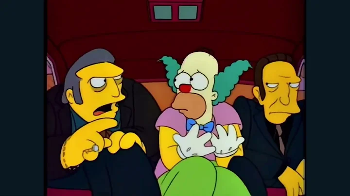 The Simpsons - Homer as Krusty Getting Kidnapped b...