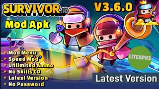 Survivor Io Mod Apk V3 6 1 Mod Menu Unlimited Ammo Unlimited Skill Latest Version 2025 G Kontrol Survivor Io Mod Apk V3 6 1 Mod Menu Unlimited Ammo Unlimited Skill Latest Version 2025 G Kontrol