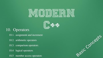 C++ جلسه دهم - آموزش سی‌پلاس‌پلاس - عملگرها