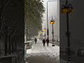 Snowfall in morning in Chicago😍❤❄⛄🌨.. #snow #travel  #downtownarea #winter
