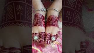 New trending song 😍 beautiful foot mehndi design ❤️ #lovely #gorgeous #amazing #easy #love #simple