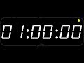 1 hour  timer  alarm  1080p  countdown