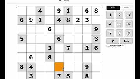 New York Times Sudoku Hard Solution for December 1, 2025: Solving without Markings