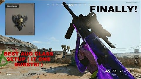 THIS AUG 1 SHOTS... NUCLEAR! BEST AUG CLASS SETUP - Call of Duty Black Ops Cold War